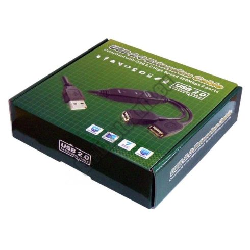 18004 USB aktív hosszabbító kábel 5m