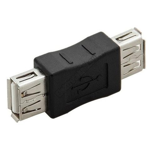 18012S USB A -USB A aljzat adapter