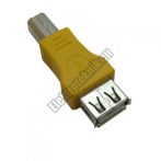 18013 USB A aljzat-USB B dugó
