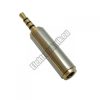 18017 4 polusú 2.5mm dugó -> 3.5mm aljzat jack adapter