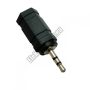   18020 2.5mm sztereó jack dugó -> 3.5mm jack aljzat adapter