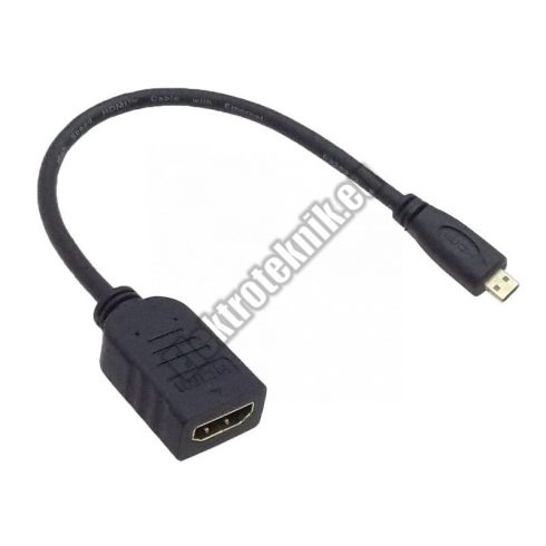 18055 HDMI átalakító kábel 0,2m
