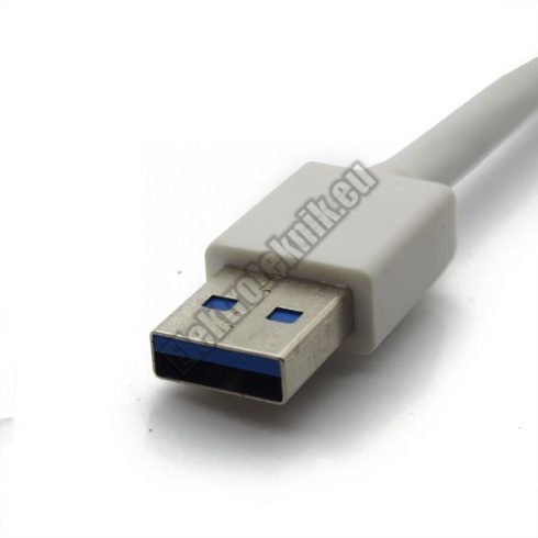 19064 Gigabites USB 3.0 hálózati adapter és 3 portos USB HUB