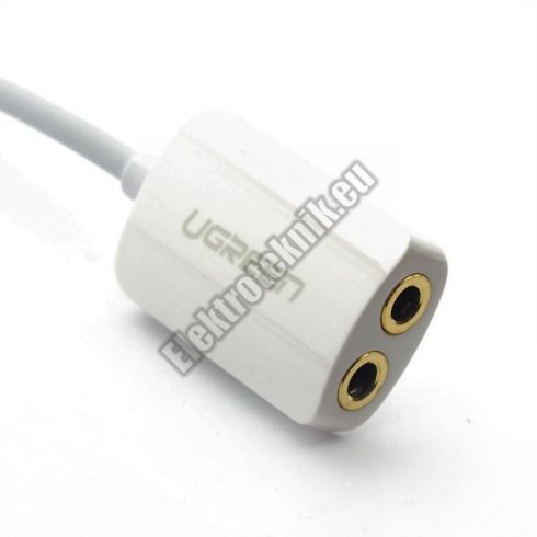 19075 3,5mm sztereó jack elosztó, 25cm