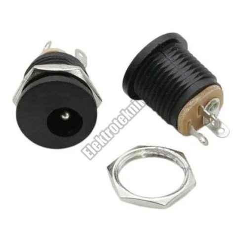 2042D DC aljzat 5,5 x 2,1mm beépíthető.