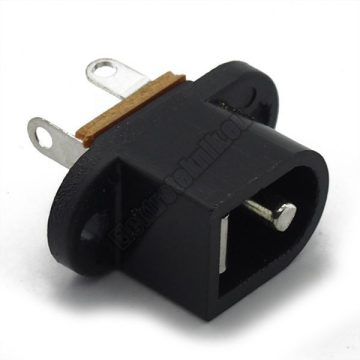 2057 DC aljzat 5,5 x 2,1mm beépíthető. 