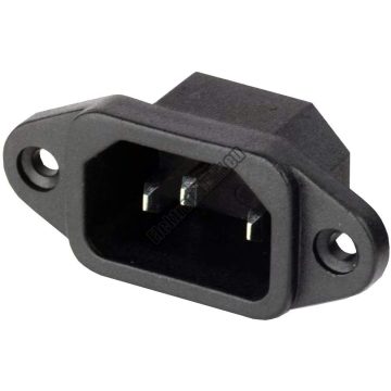 2080 Beépíthető AC dugó (C14)