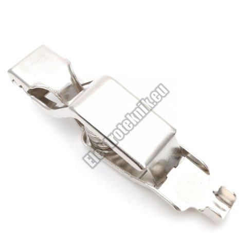 2094R Szigetelt akku csipesz, piros