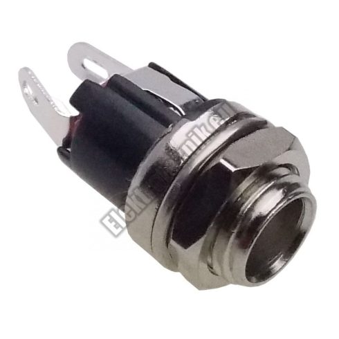 2115D DC aljzat 5,5 x 2,5mm beépíthető. 