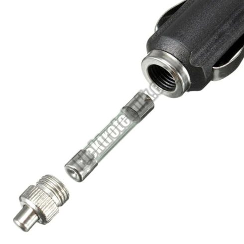 2157L-5 Szivargyújtó dugó piros LED (5A) 