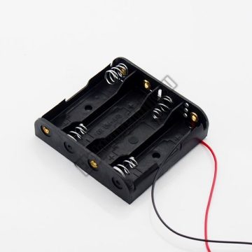 2164A 4-es AA elem tartó