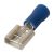 2327-10 csúszósaru aljzat 6,3mm 10db/csomag