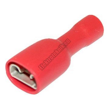 2340-10 csúszósaru aljzat 6,3mm 10db/csomag