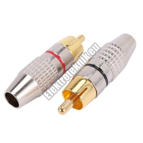 2553L RCA dugó Fekete-Piros