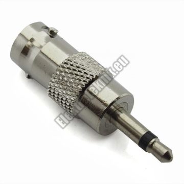 3214 BNC aljzat - 3.5mm monó jack dugó adapter