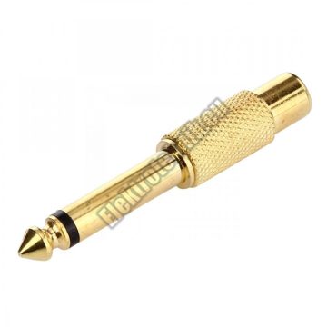 4039G RCA aljzat-6,3mm mono jack dugó 