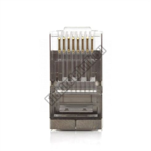 5003E RJ45 moduláris dugó 8P8C CAT5e FTP tömör erű kábelre