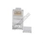 5003H RJ45 moduláris dugó 8P8C CAT6 UTP tömör erű kábelre.