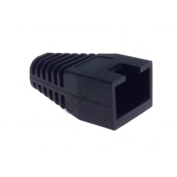 5030BK Törésgátló RJ45 moduláris dugóhoz, fekete