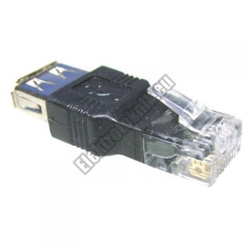 5047 USB A aljzat-RJ45 dugó