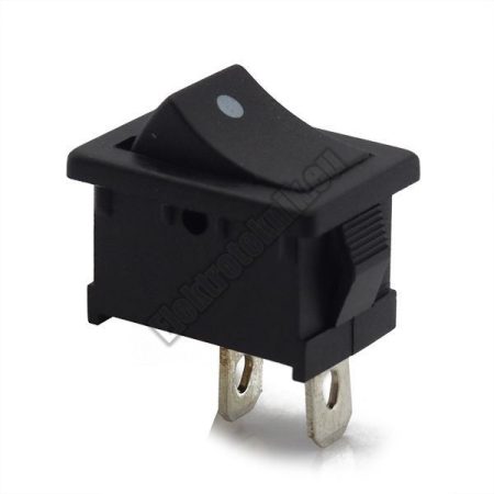 5406 1ák.2p.2áll.Egyik állásából visszaálló billenő kapcsoló.250V/6A.