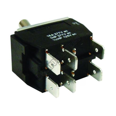 54943 2ák.6p.2áll.Karos kapcsoló.277V/16A. 