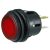 5510 1ák.3p.Világító vízálló nyomókapcsoló piros világítással 12V/20A.ON-OFF.