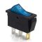   5594BL 1ák.3p.2áll.Világító billenő kapcsoló.12V/20A.Kék világítással. 
