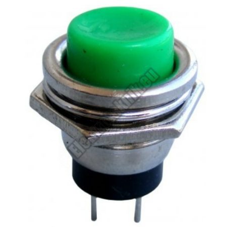 5660 1ák.2p.Nyomógomb nyitó.250V/2A.ON-(OFF). 