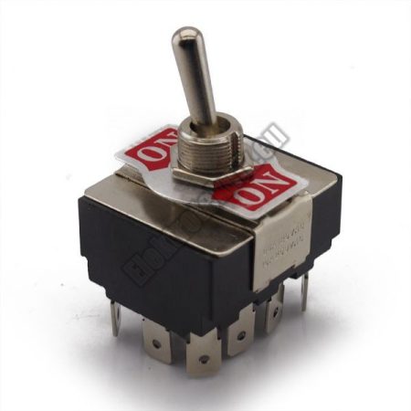 5671-B 4ák.12p.2áll.Karos kapcsoló.250V/15A.