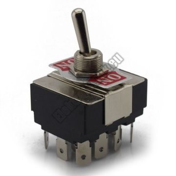 5671-F 4ák.12p.2áll.Karos kapcsoló.250V/10A.