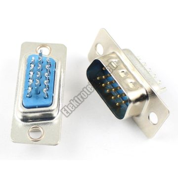 5735 15 pólusú D-SUB dugó