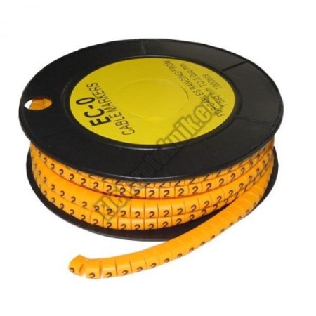5893AK-2 Kábel jelölő 2-es 4-6mm2