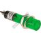 6011 230V Jelzőlámpa Zöld.