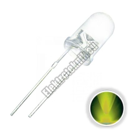 6090 3mm sárga LED.