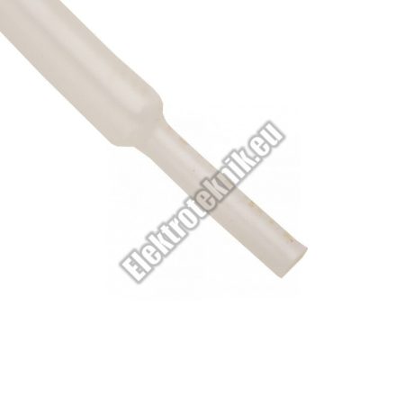 6106TR 6mm-es zsugorcső, transparent