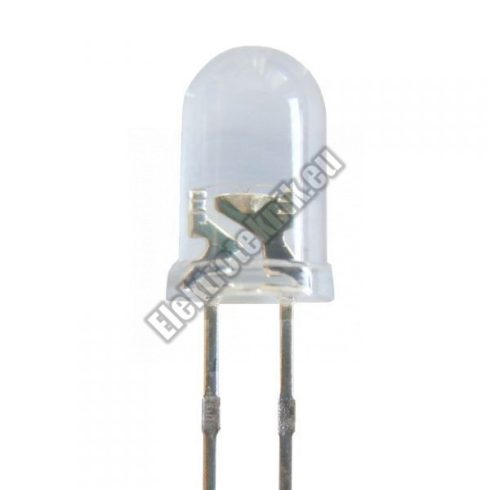 62243 5mm villogó kék-fehér LED