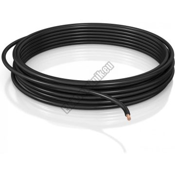 6552BK-20 1.5mm² 1 eres réz kábel fekete 20méter