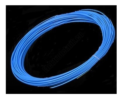 6580-10 4mm² 1 eres réz vezeték kék (10 méteres) 