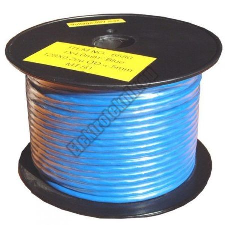 6580 4mm² 1 eres réz vezeték kék