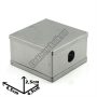 7204 Ónozott fém doboz 45*45*25mm
