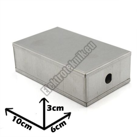7208 Ónozott fém doboz  100*60*30mm