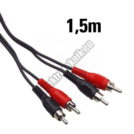 7553B-1-5 RCA kábel 1,5m