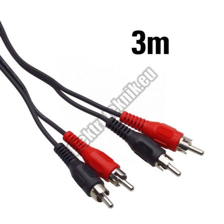 7553B-3 RCA kábel, 3m