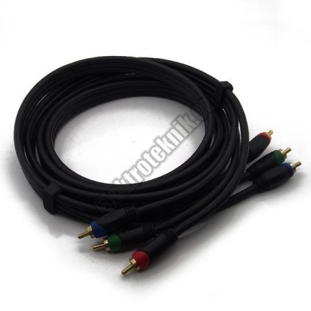 7588 3-3 RCA dugóval szerelt video kábel (2m)