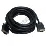 7593-FPP-3 VGA kábel 3m árnyékolt fekete