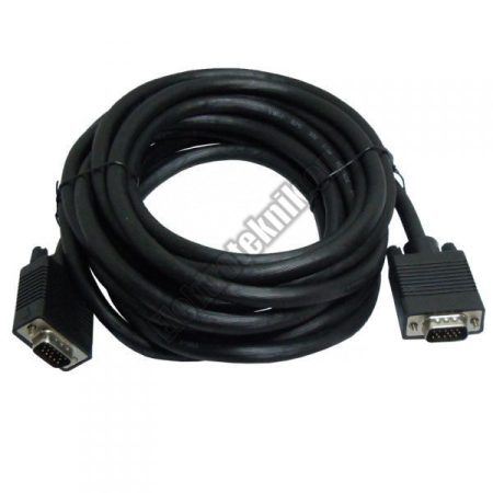7593-FPP-3 VGA kábel 3m árnyékolt fekete
