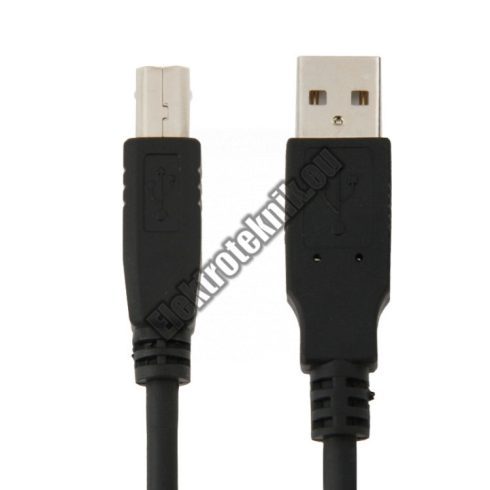 7658-1 USB nyomtató kábel 1m 