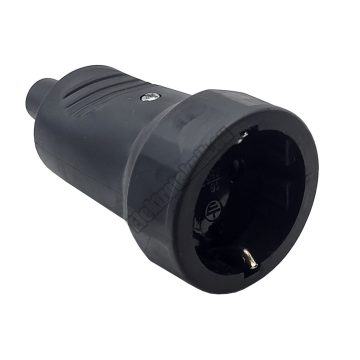 8550-05 Földelt hálózati lengő aljzat gumírozott 250V.