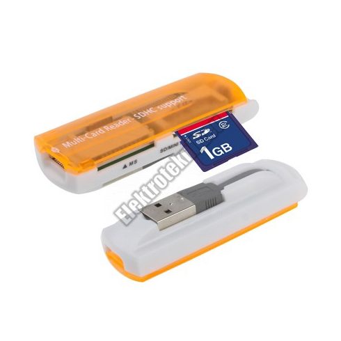92051OR USB kártyaolvasó (SD/MMC,/MS/TF)